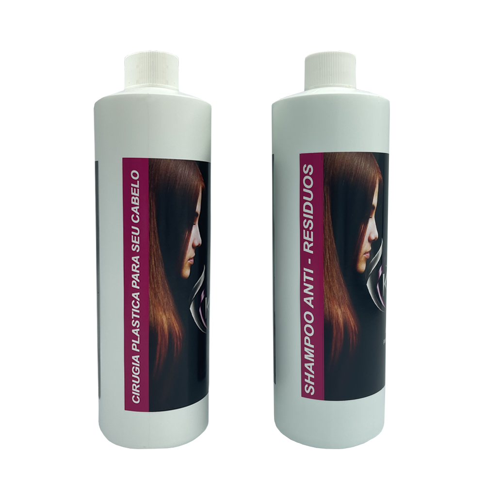 Cirugía Capilar Kera Fruit 16 oz + Shampoo anti-residuos. Original Envio Desde Usa