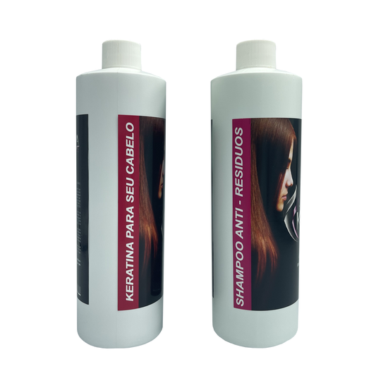 Keratina de Chocolate Kera Fruit 32 oz + Shampoo anti-residuos Alizador De Calidad