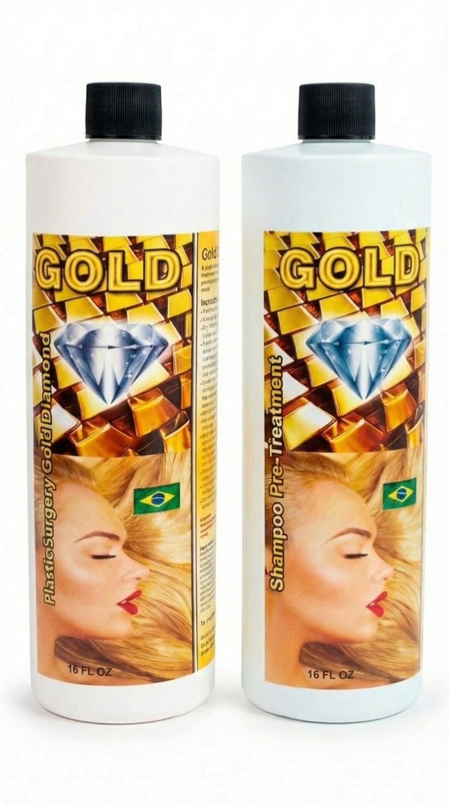 CERA FRIA PARA EL CABELLO GOLD DIAMOND 16.0Z